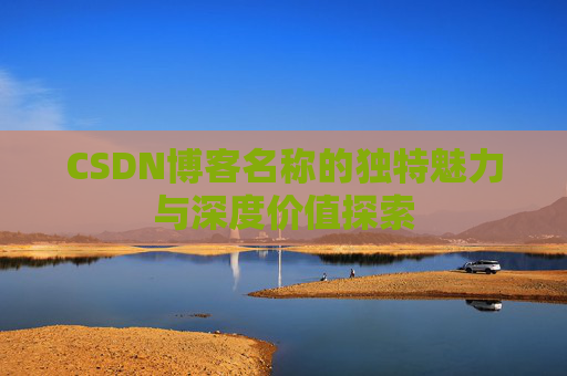 CSDN博客名称的独特魅力与深度价值探索
